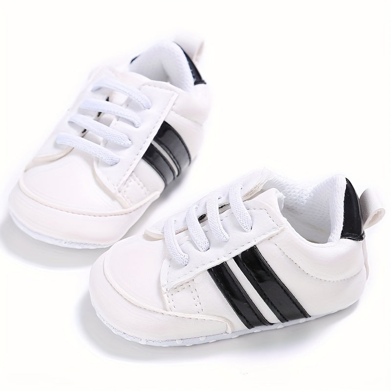 Baby Slip-on Sneakers - Riley | Comfortable First Shoes-White-3-State of Style