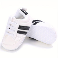 Baby Slip-on Sneakers - Riley | Comfortable First Shoes-White-3-State of Style