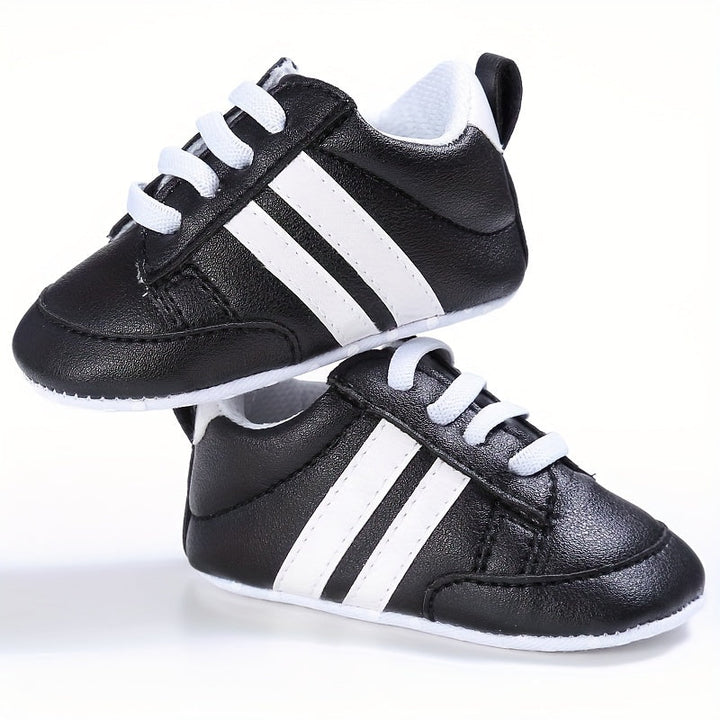 Baby Slip-on Sneakers - Riley | Comfortable First Shoes-White-3-State of Style
