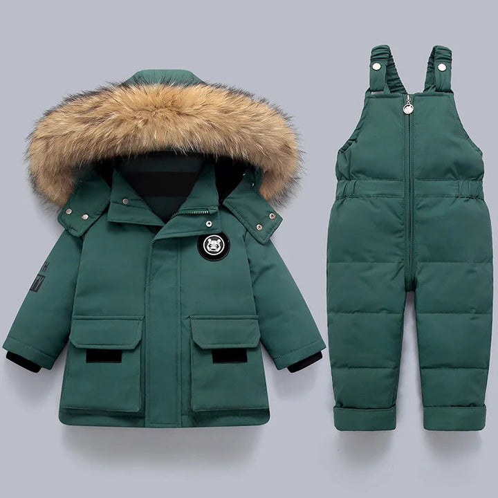 Baby Snowsuit – Frostie-Green-80 cm-State of Style