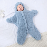Baby Starfish Sleeping Bag - StarrySnug-Blue-0-2 Months-State of Style