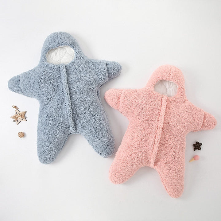 Baby Starfish Sleeping Bag - StarrySnug-White-0-2 Months-State of Style