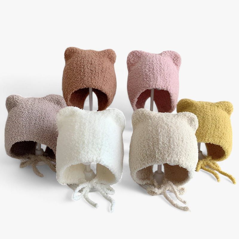 Baby Winter Hat with Ear Flaps - Soft Warmth and Adorable Design - Finn-Beige-Baby 0-3 years-State of Style