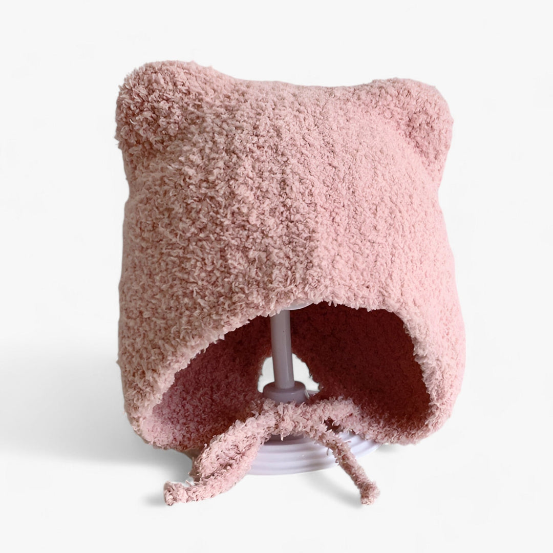 Baby Winter Hat with Ear Flaps - Soft Warmth and Adorable Design - Finn-Pink-Baby 0-3 years-State of Style