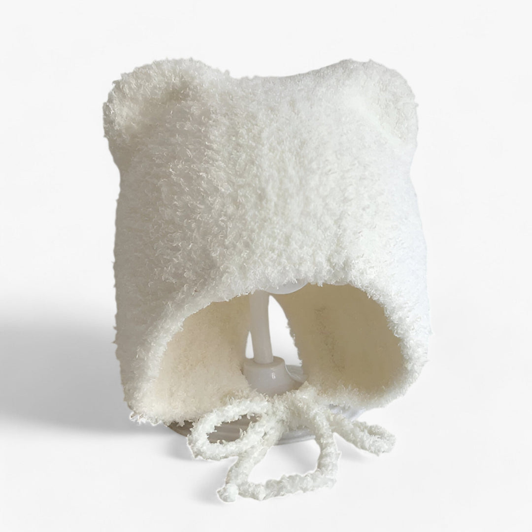 Baby Winter Hat with Ear Flaps - Soft Warmth and Adorable Design - Finn-White-Baby 0-3 years-State of Style
