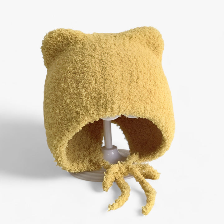 Baby Winter Hat with Ear Flaps - Soft Warmth and Adorable Design - Finn-Yellow-Baby 0-3 years-State of Style