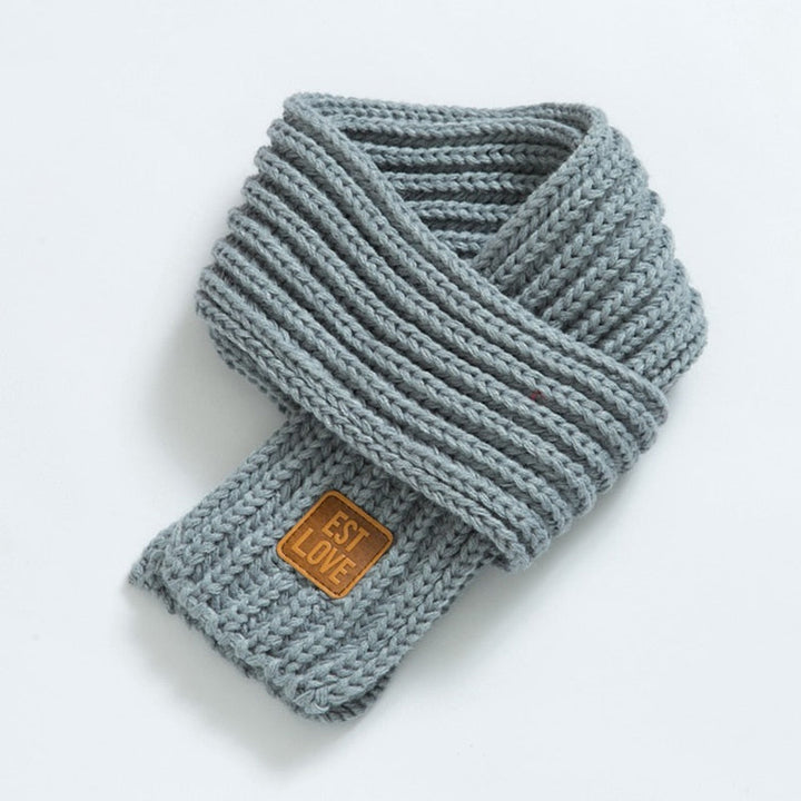 BabyScarf | Kids' Neck Scarf-Light Grey-118CM x 9CM-2–12 years-State of Style