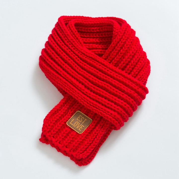 BabyScarf | Kids' Neck Scarf-Red-118CM x 9CM-2–12 years-State of Style