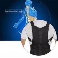 BackAligner Magnetic Posture Corrector – Australian Edition-Black-S (60-75 cm)-State of Style