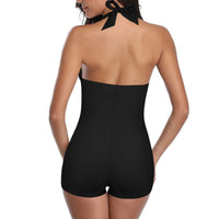 Backless Women’s Swimsuit with Elegant Fit – Celeste-Red-S-State of Style