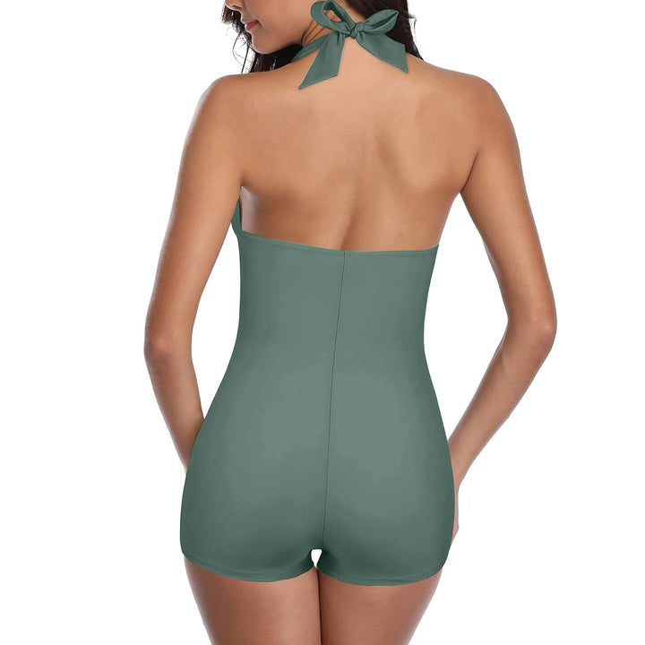 Backless Women’s Swimsuit with Elegant Fit – Celeste-Red-S-State of Style