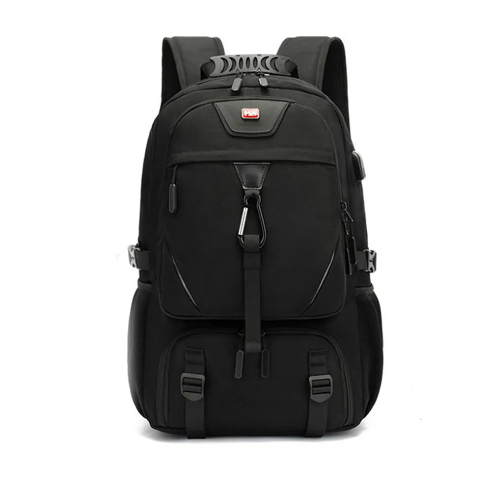 Backpack with USB Port and Large Capacity (50-80L) – UrbanTrail-Black-50L-State of Style