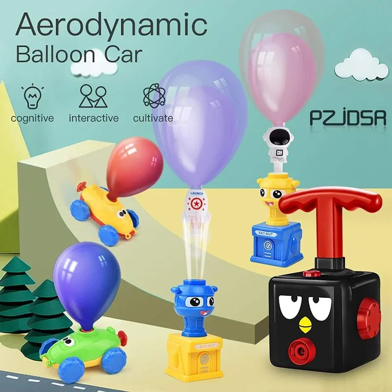 Balloon Racer Toy - AirRocket-Large Mouth-State of Style