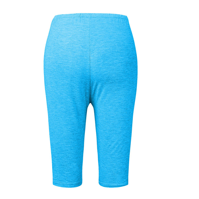Bamboo Comfort Plus High-Waisted Leggings for Plus Sizes-Navy Blue-2XL-State of Style