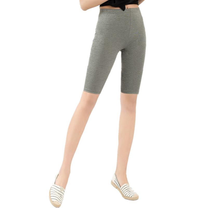 Bamboo Comfort Plus High-Waisted Leggings for Plus Sizes-Navy Blue-2XL-State of Style