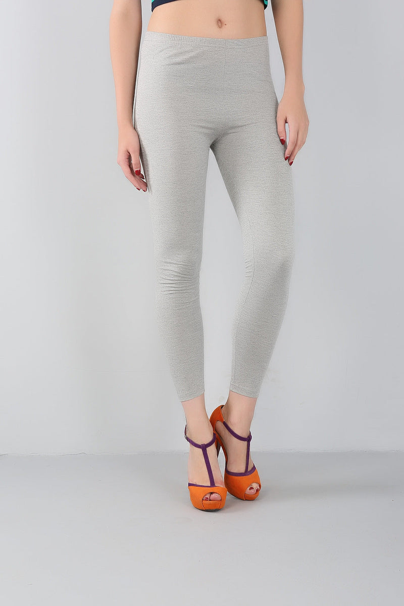 Bamboo Slim Fit Plus-Size Leggings-Navy Blue-2XL-State of Style