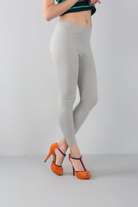 Bamboo Slim Fit Plus-Size Leggings-Navy Blue-2XL-State of Style