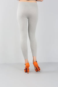 Bamboo Slim Fit Plus-Size Leggings-Navy Blue-2XL-State of Style