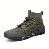 Barefoot Men's Shoes - TrailFlex-Army Green-5-State of Style