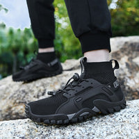Barefoot sock shoes for men with non-slip sole – Maxim-Black-6-State of Style