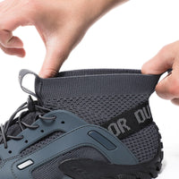 Barefoot sock shoes for men with non-slip sole – Maxim-Black-6-State of Style