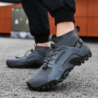 Barefoot sock shoes for men with non-slip sole – Maxim-Black-6-State of Style
