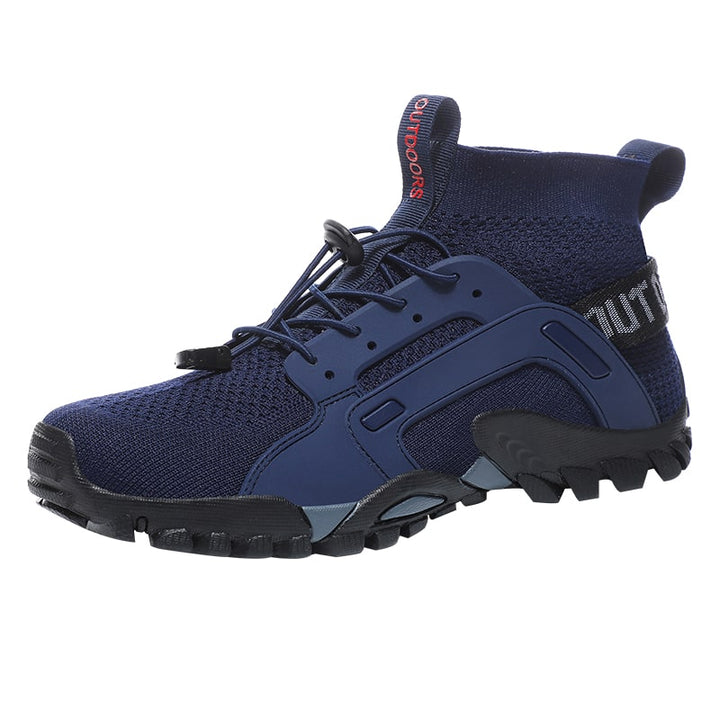 Barefoot sock shoes for men with non-slip sole – Maxim-Dark blue-6-State of Style