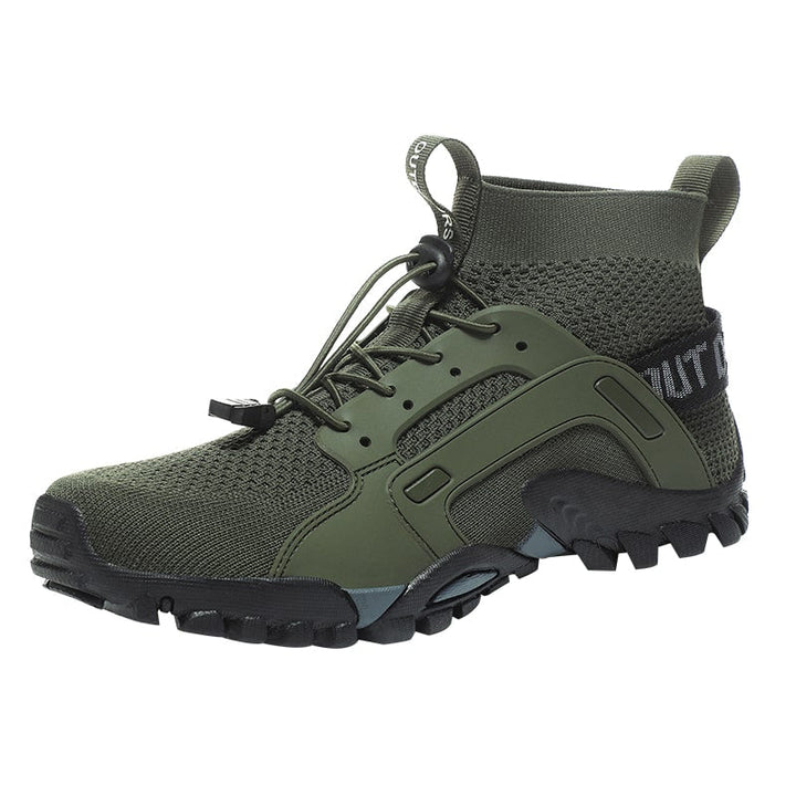 Barefoot sock shoes for men with non-slip sole – Maxim-Dark green-6-State of Style
