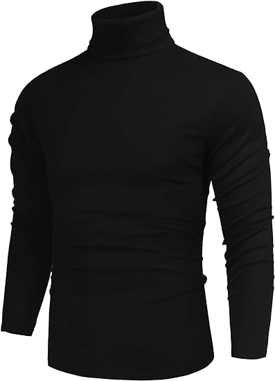 Basic Men's Turtleneck - Randy-Black-S-State of Style