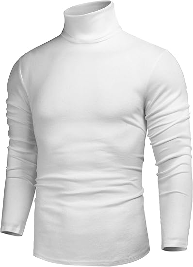 Basic Men's Turtleneck - Randy-White-S-State of Style