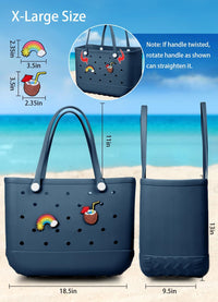 Waterproof EVA Beach Tote – Large & Washable Carryall for Outdoors
