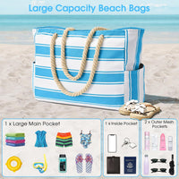 Waterproof & Sandproof Oversized Beach Tote – SandAway