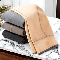 Bella's Comfy Fleece Tights-Black-Plus Size(L t/m 2XL) (70 ~95 KG)-State of Style