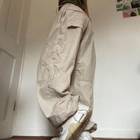 BiggiesPants | Women's Wide-Leg Trousers-Brown-S-State of Style