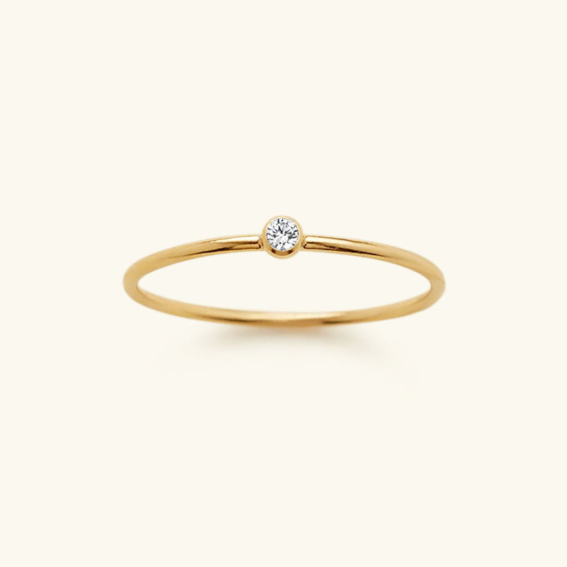 Birthstone Ring - Celestia-April – Crystal-49 mm-State of Style