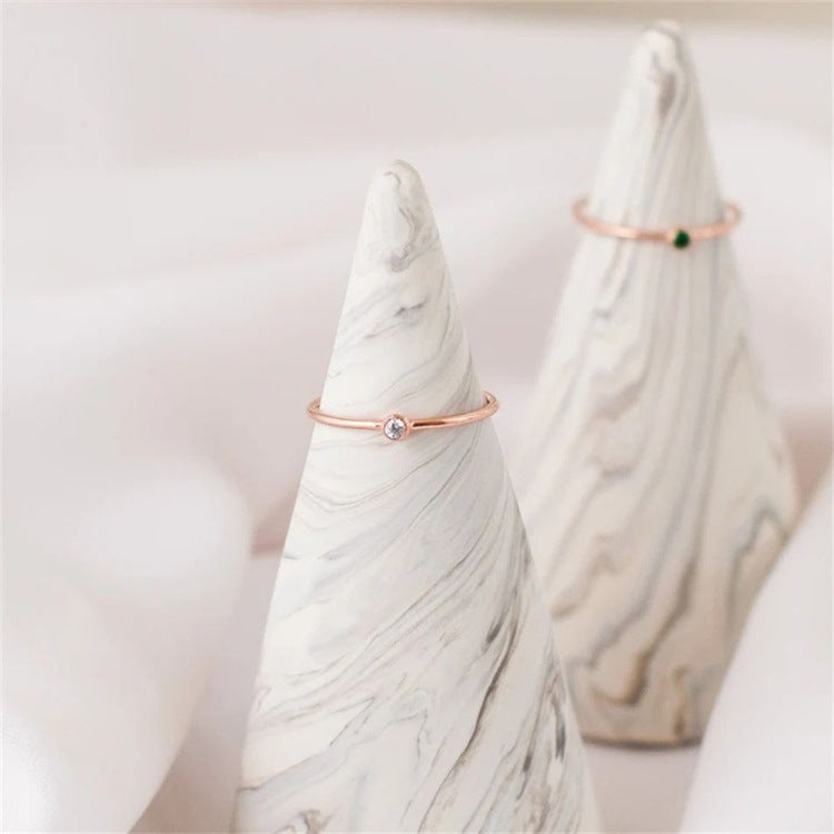 Birthstone Ring - Celestia-January – Red-49 mm-State of Style