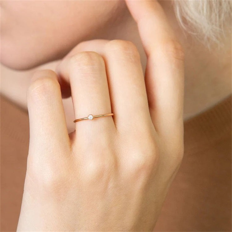 Birthstone Ring - Celestia-January – Red-49 mm-State of Style
