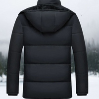 Black Puffer Winter Jacket - Hugo-Black-S-State of Style