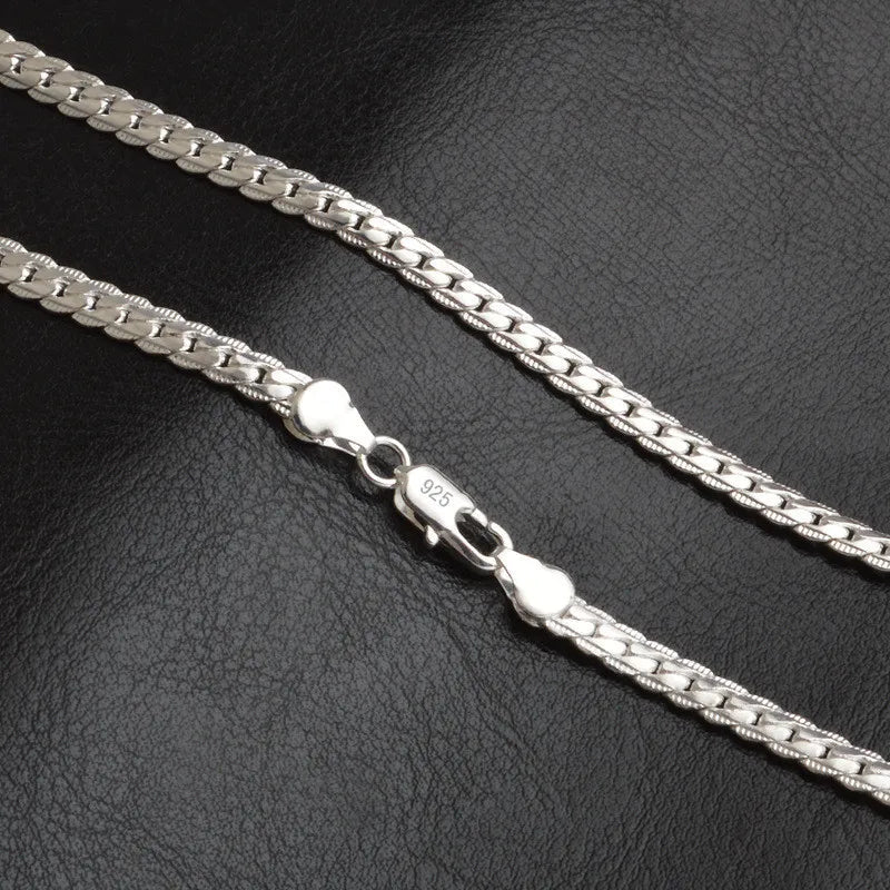 Bliss Sterling Necklace | Sparkling Chain-40cm 16 inches-State of Style