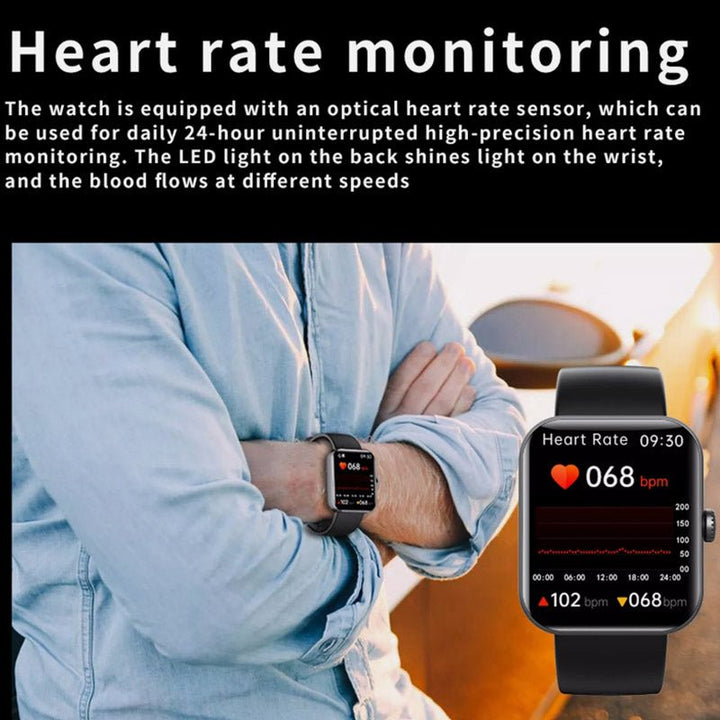 Blood Sugar Monitoring Watch - GlucoWatch-Black-State of Style