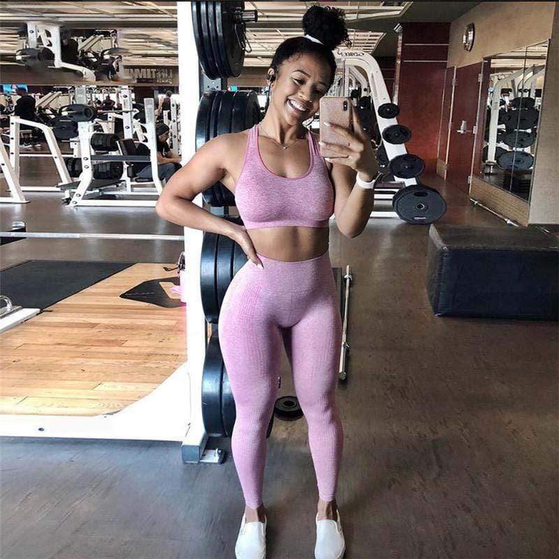 Body Shaping Leggings - Lily-Pink-S-State of Style