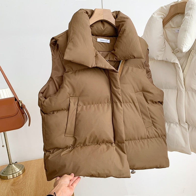 Body Warmer for Women | JulliesWarmer | Stylish & Comfortable-Black-M-State of Style