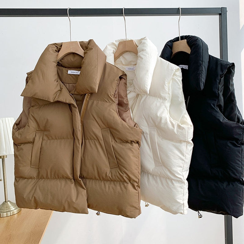 Body Warmer for Women | JulliesWarmer | Stylish & Comfortable-Black-M-State of Style