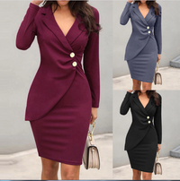 Bodycon Office Dress | Elegant & Comfortable-S-State of Style