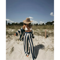 Boho Beach Set for Women – Salina-Dark blue-S-State of Style