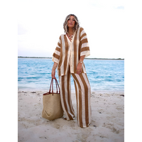 Boho Beach Set for Women – Salina-Khaki-S-State of Style