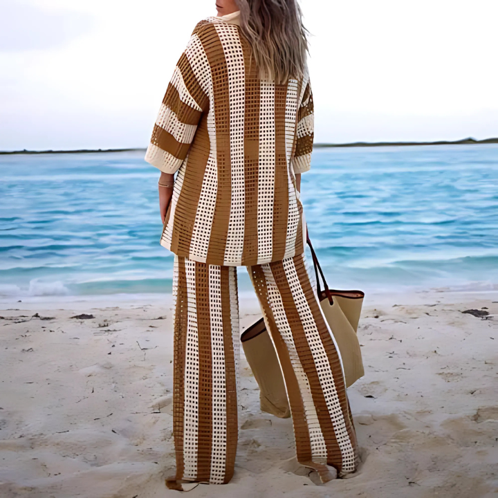 Boho Beach Set for Women – Salina-White-S-State of Style