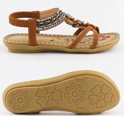 Boho Chic Sandals | Stylish & Comfortable-Black-4.0-State of Style