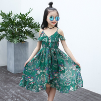 Boho Dress for Kids | Stylish & Comfortable-Green-4-5 years-State of Style