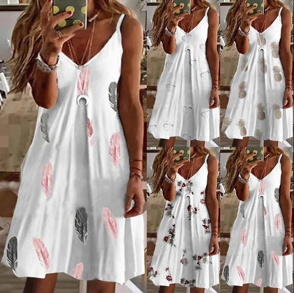 Boho Dress | Stylish and Comfortable-Pineapple-S-State of Style